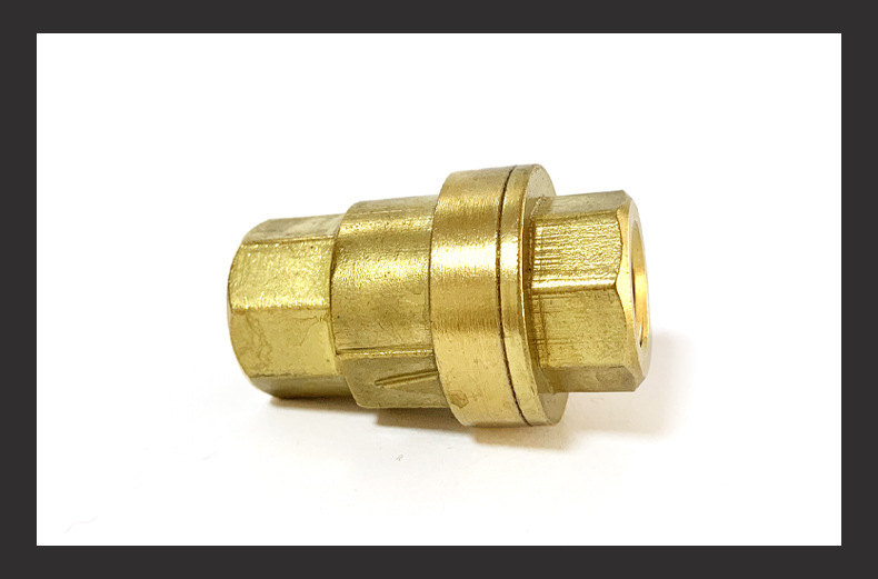 回油单向阀 压缩机止回阀适用于复盛螺杆式空压机保养配件批发