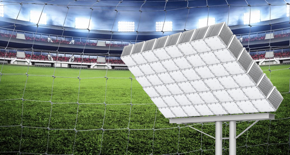 600w投光灯外壳 模组投光灯 球场灯 高杆灯 高亮度led灯diy套件