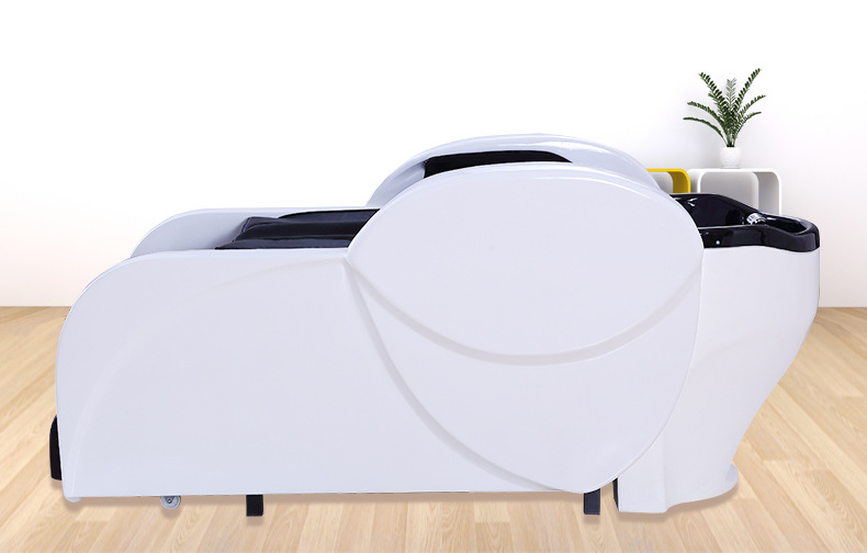 定制理发店多功能电动按摩洗头床美发店全可贴牌代加工自动按摩床