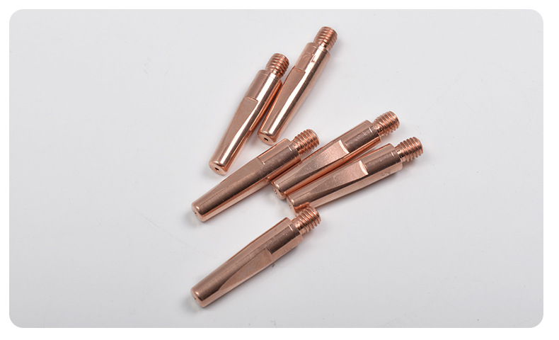 气保焊导电嘴m6x40铬锆铜导电嘴焊枪配件适用0812规格齐全