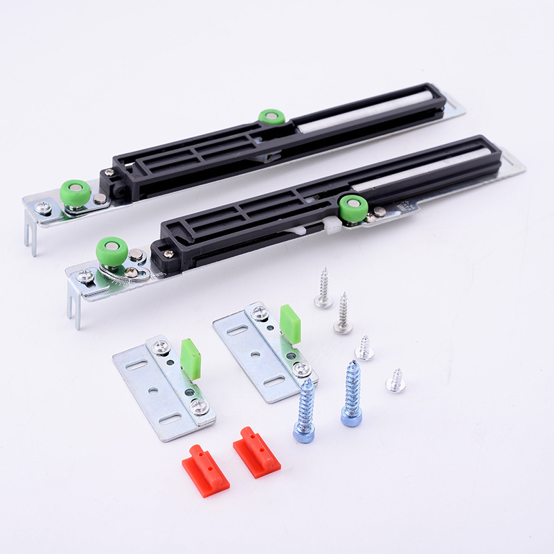 衣柜缓冲器壁柜防撞移门液压阻尼器缓冲器推拉门防跳轮子厂家直销