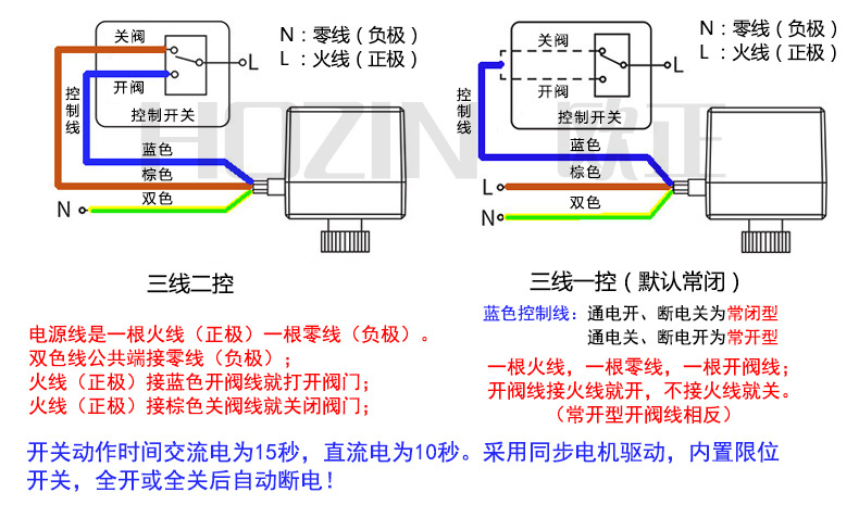 电动三通阀 微型电动三通球阀 三线控制常开常闭电动三通阀门批发