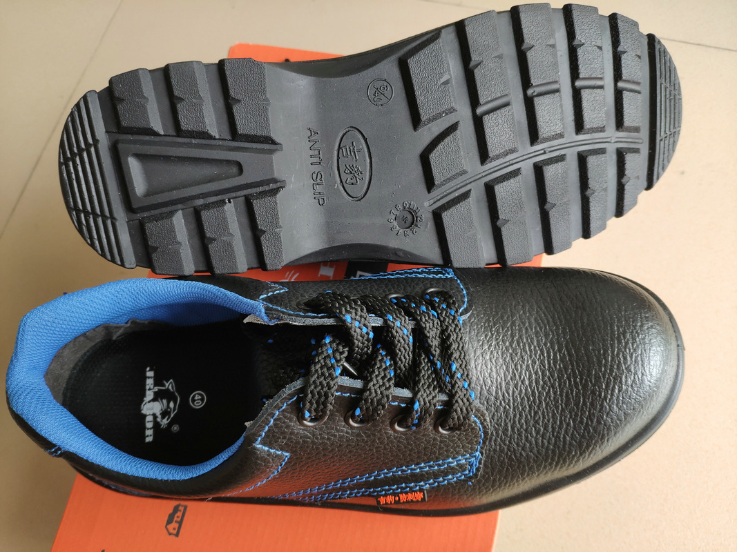 吉豹劳保鞋x320s工作鞋防护鞋安全鞋防砸防刺穿防滑耐磨钢头鞋