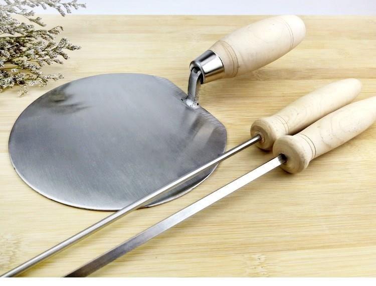 拨鱼子面工具 家用做剔尖面剔板不锈钢加厚商用面鱼用具剔拨面板
