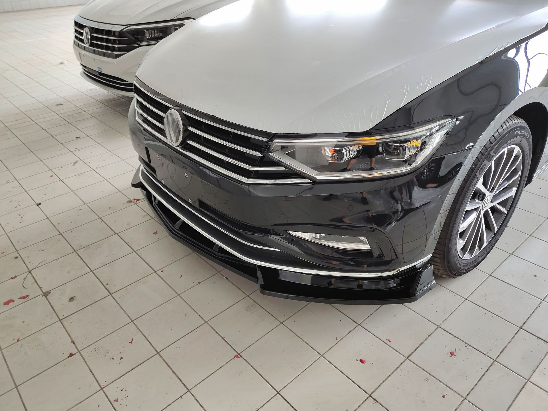 适用于20款迈腾改装前铲迈腾前唇侧裙保险杠防撞大护角包角小包围