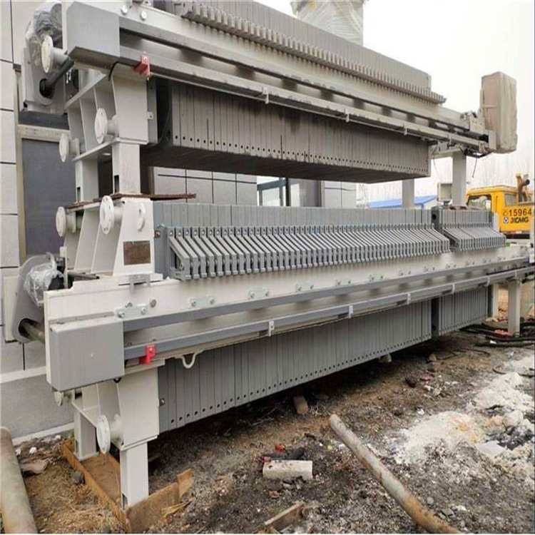 供应二手全自动板框压滤机多功能隔膜压滤机废水处理拉板压滤机