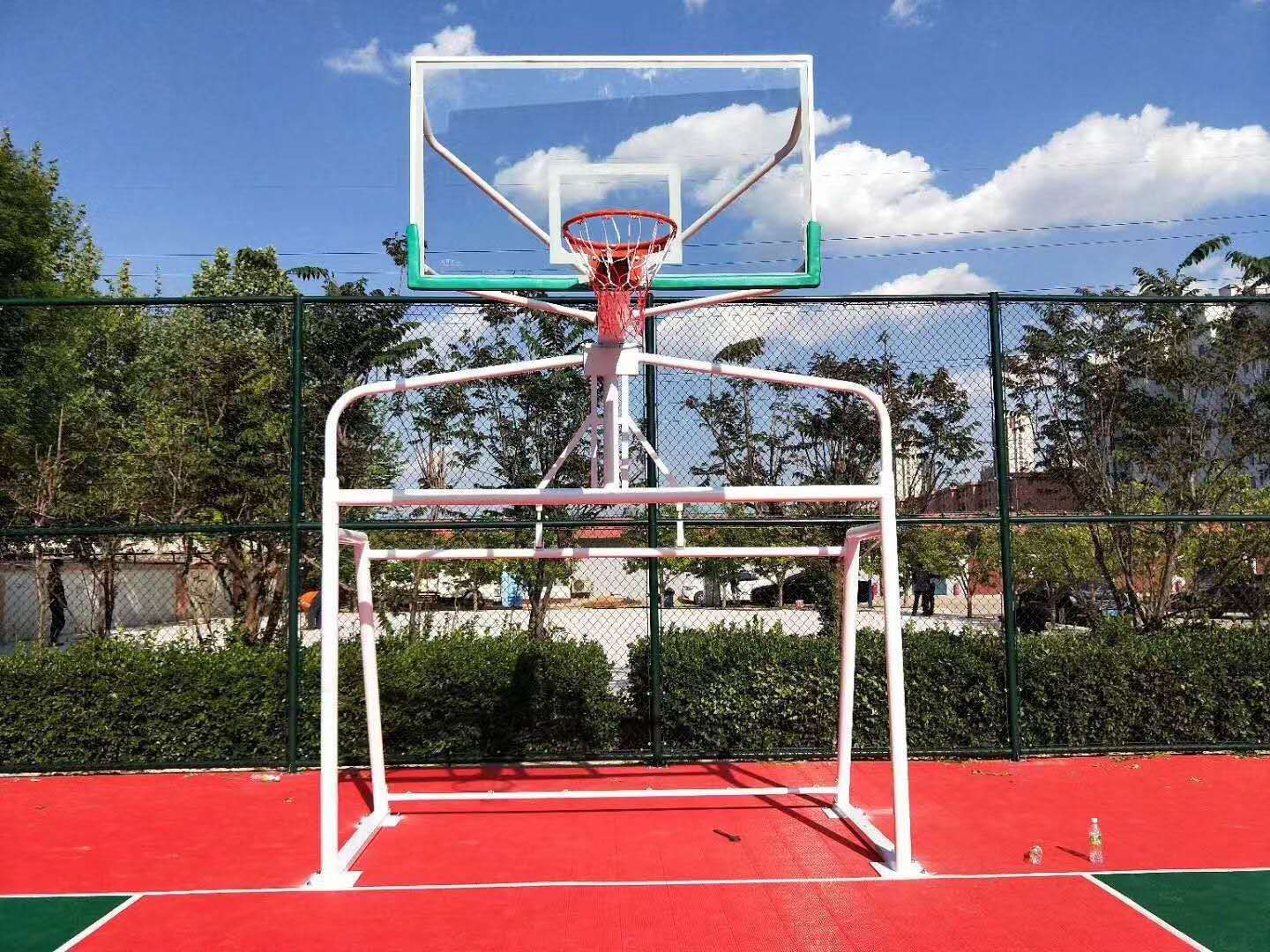 厂家直销足篮一体篮球架 篮球架足球门一体球架 笼式足球器材