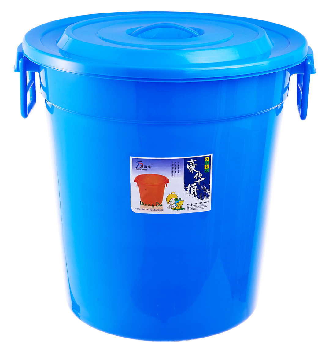 万事乐180升 pp塑料环保 环卫垃圾桶 大水桶 户外垃圾桶厂家直销