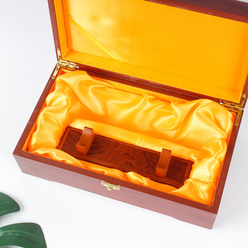 可定做金条包装木盒通用金条收藏品盒喷漆银条金条盒大中小号定制