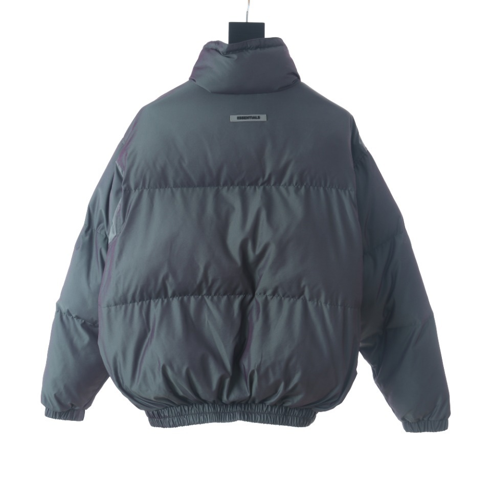 fog essential 2020 炫彩反光镭射立领羽绒棉服