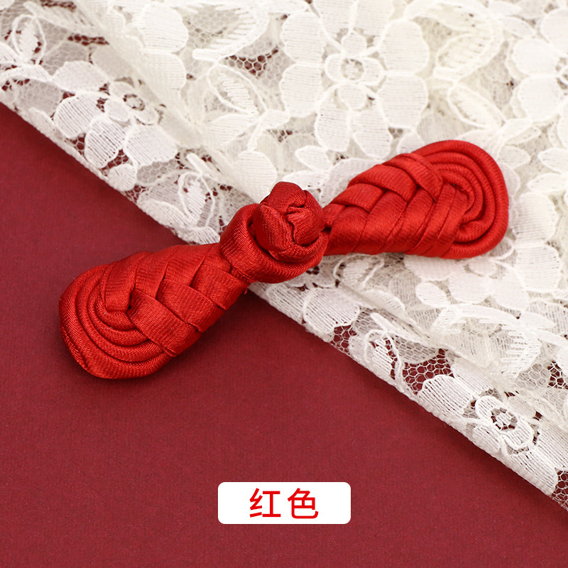Buckle Button Exclusive Sale Solid Pipa Chinese Handmade Cheongsam Button Tang Suit Top Wedding Card Buckle Wholesale