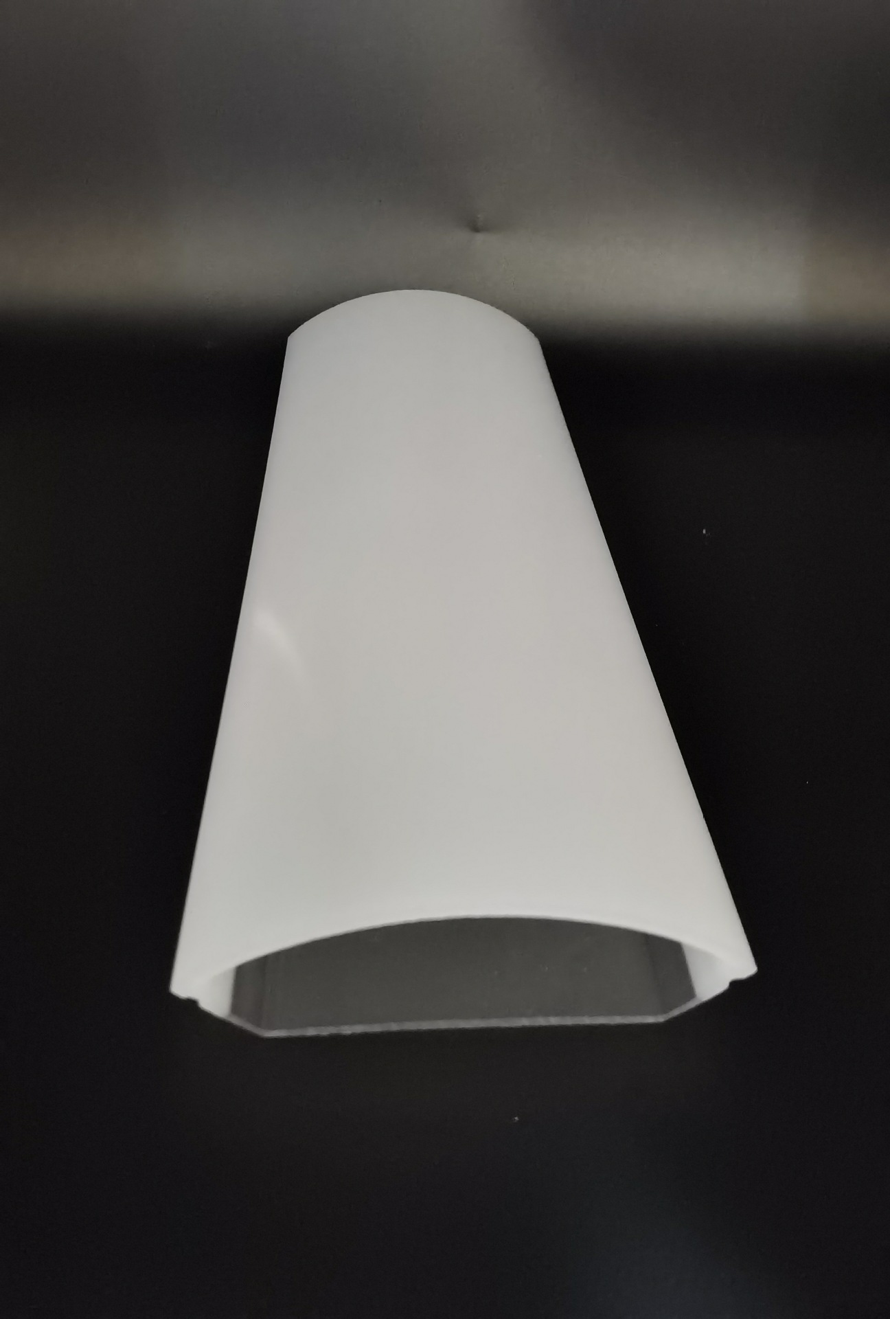 厂家直供 pc挤出灯罩 pc高透光灯罩 pc共挤灯罩 可来图定制