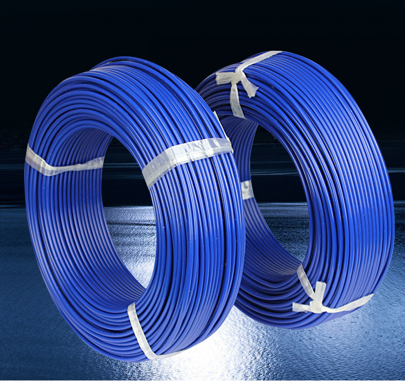 道闸地感线圈停车场高速路用镀锡铜线尼龙护套 fvn地感线耐高温线