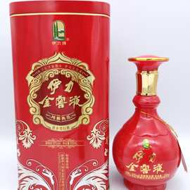 新疆白酒伊力特50度铁盒伊力金窖液