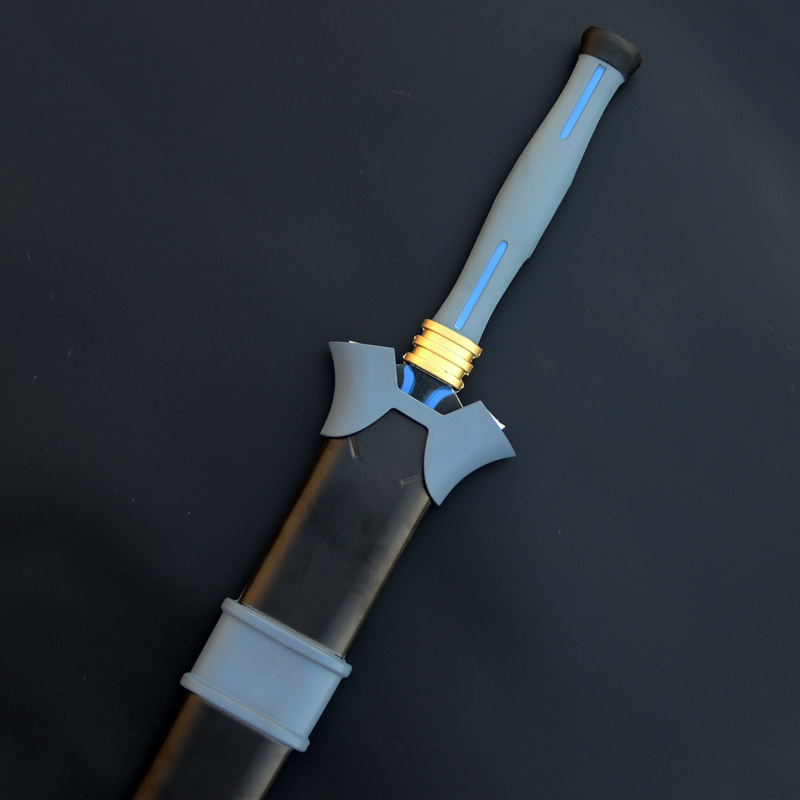 刀剑神域pu剑剧场版武器序列之争桐人阐释者带鞘兵器合金模型
