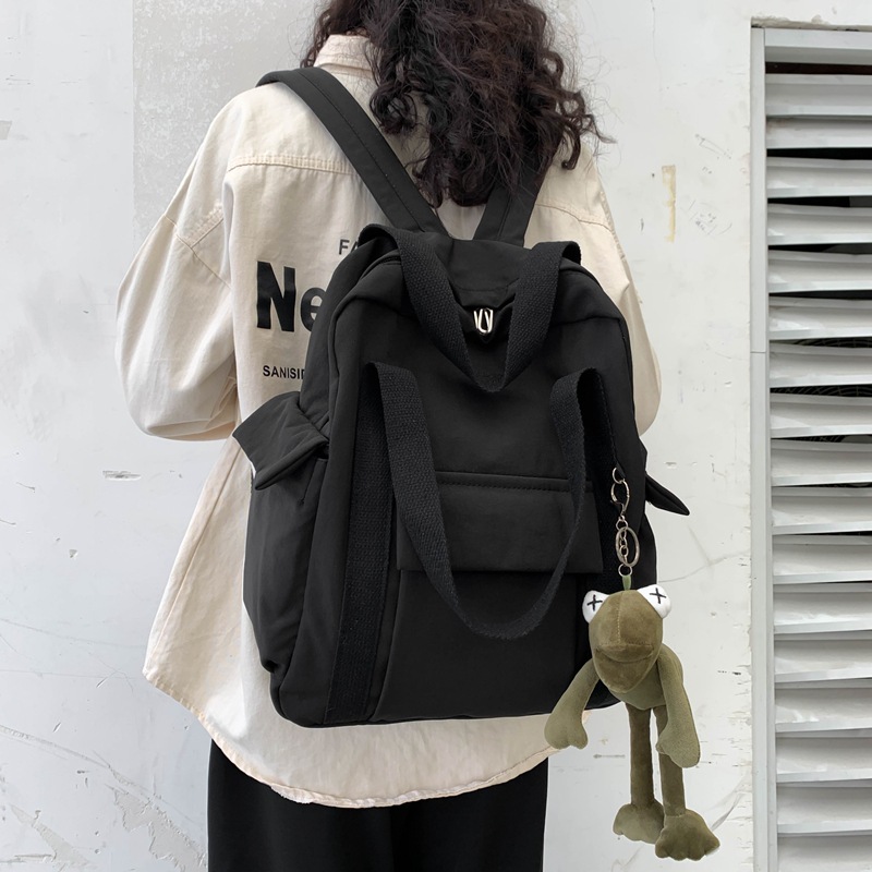 2020 New Schoolbag Female Korean Style Ulzzang High School and College Student Backpack Mori Style Junior High School Student Campus Backpack