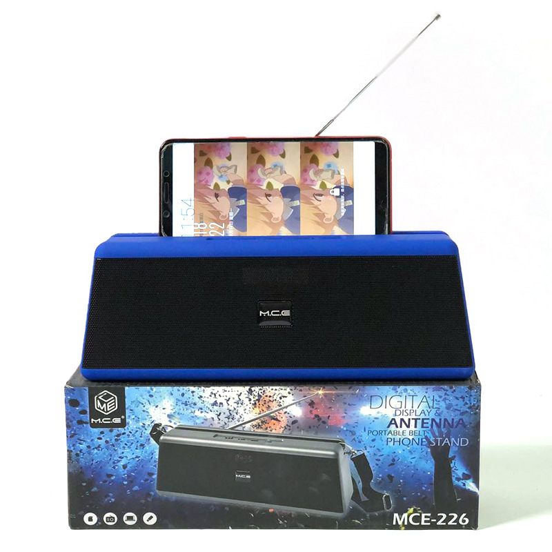 New MCE-226 Bluetooth Speaker Radio Card Portable Portable Speaker Card