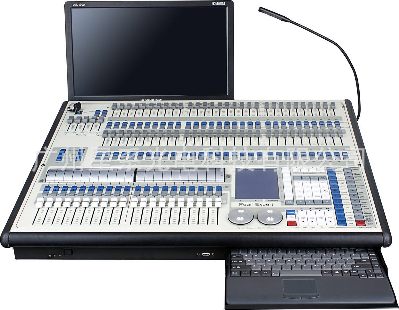 厂家直销高品质舞台灯光12路dmx512专家控台