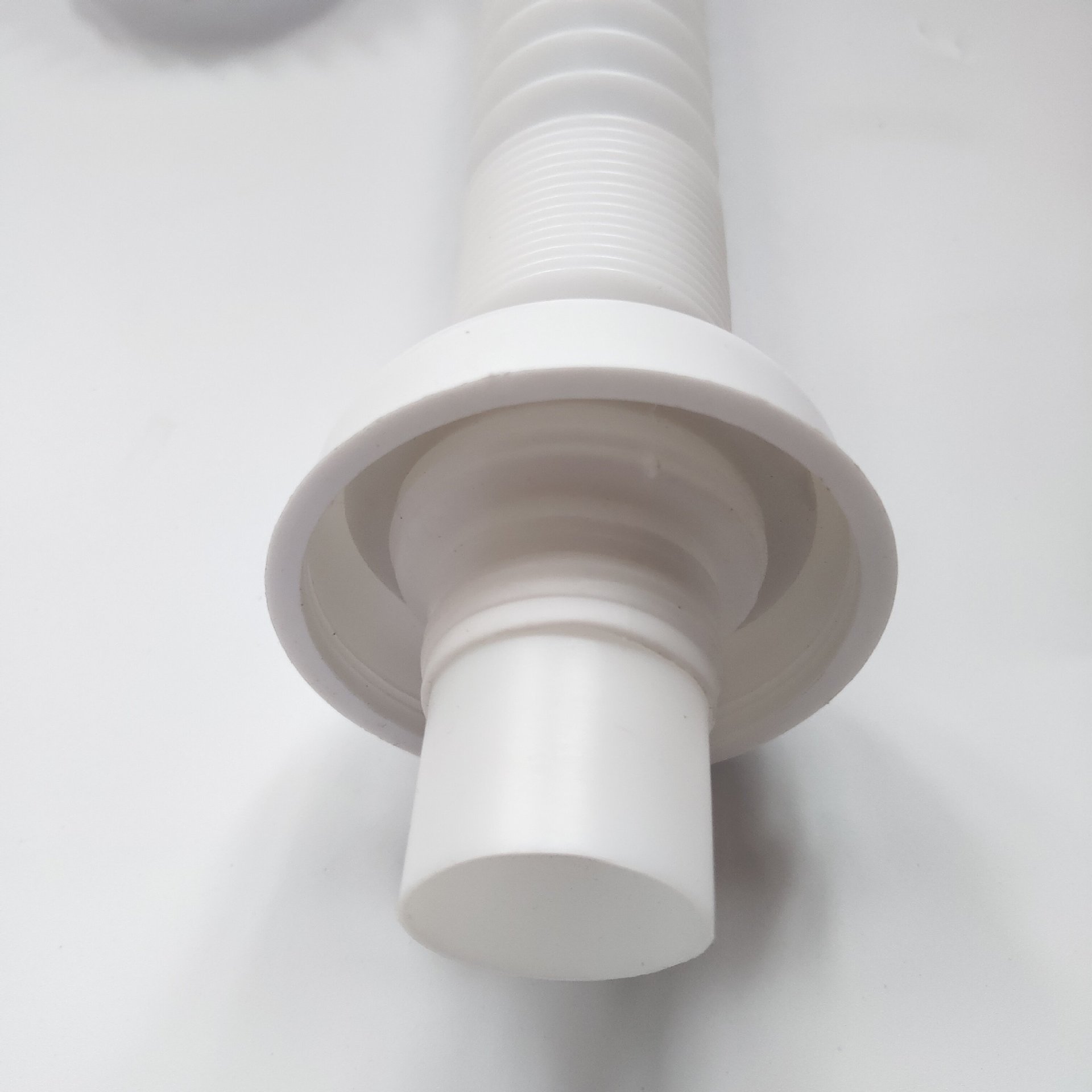 透明防臭下水管胶头脸盆卫生间洗手盆排水管通用加厚伸缩加长管