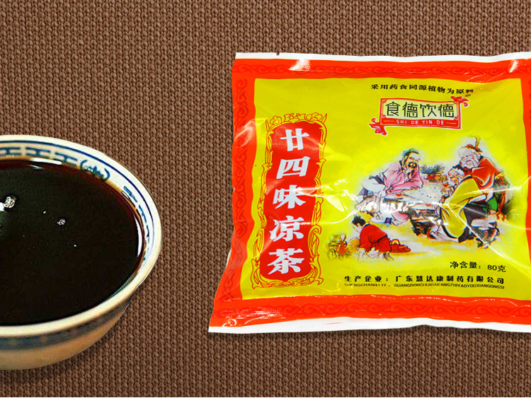 食德饮德廿四味 二十四味凉茶80g/包 夏日清热解暑消热火(非颗粒)