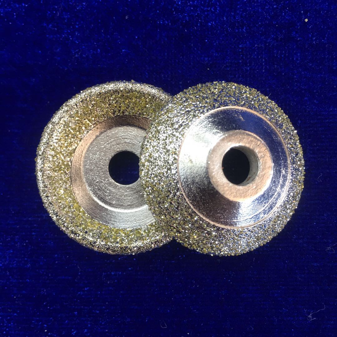 厂家供应电镀金刚石磨片粗粒度蝶型小砂轮异形合金砂轮