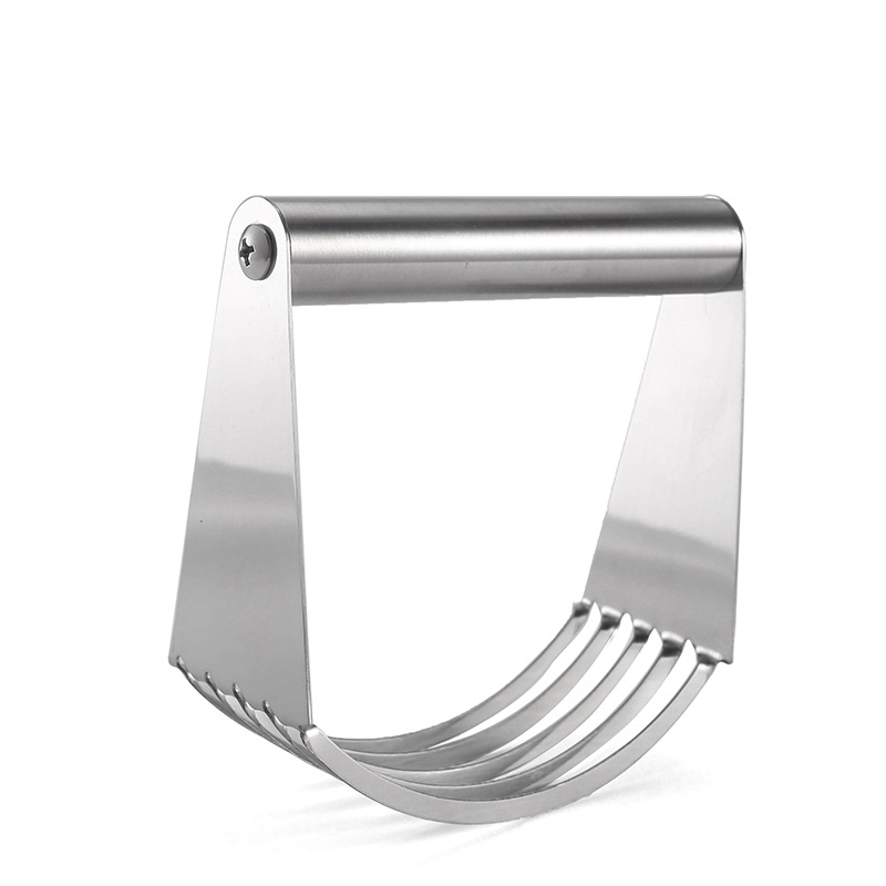 厂家直销不锈钢刮刀搅拌器弧形刮刀打粉器厨房实用面粉蛋糕小工具