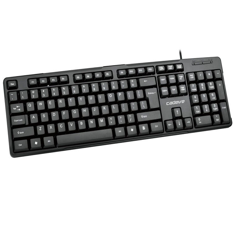 凯迪威630有线键盘电脑台式笔记本家用办公商务usb防水静音
