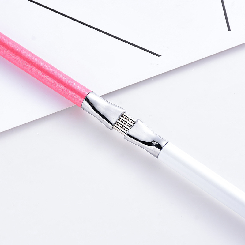 新款美甲工具猫眼胶磁铁笔双头磁性笔梅花烙纹花磁笔美甲猫眼磁铁