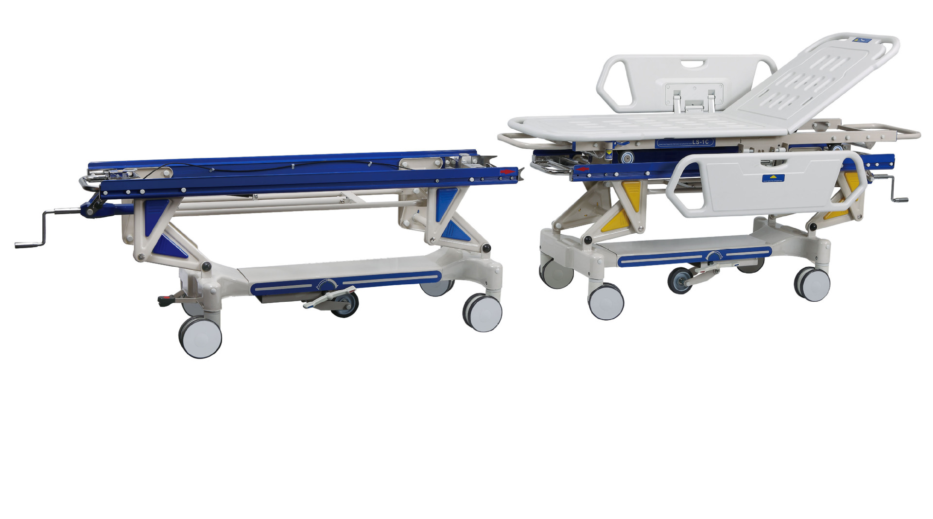 急救车医用抢救床 abs液压升降胃镜手术转运急诊室检查交接转换床