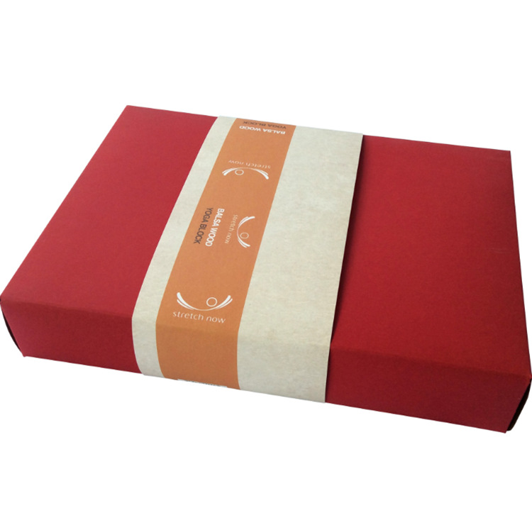 食品外卖包装盒腰封纸专业定制印刷logo白卡纸包装盒封套封条定做