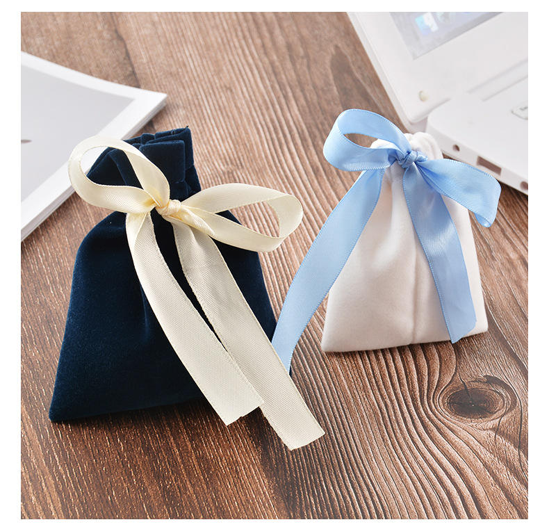 深圳定制各种形状尺寸绒布袋 束口袋 可定制loog 饰品袋 首饰袋