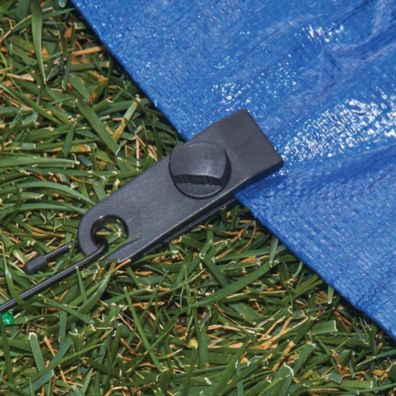 帐篷天幕夹扣风绳塑料扣户外野营配件遮阳棚固定扣多功能绳卡扣