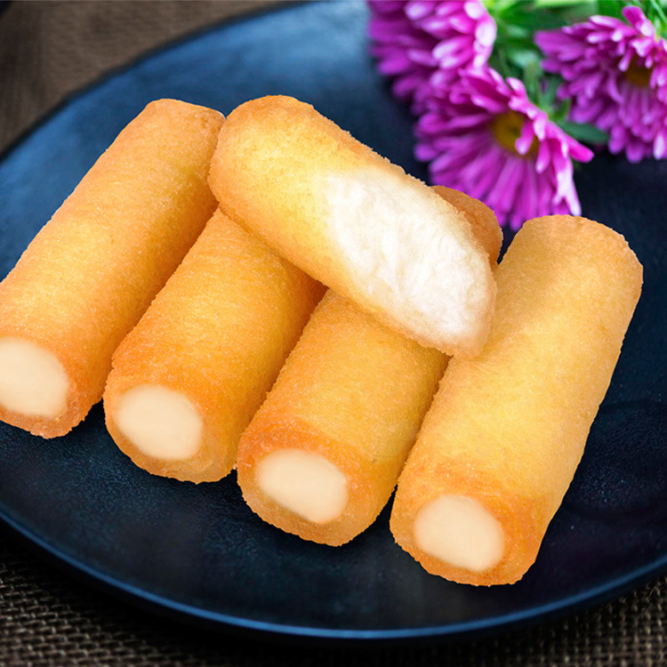 大笑牛奶卷速冻点心糕点冷冻半成品油炸小吃广式早茶炸牛奶260g