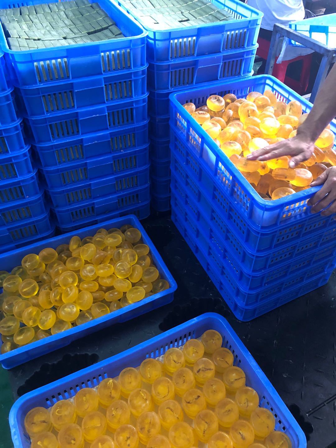 苦参樱花水晶皂 oem贴牌代加工保湿补水除螨深层清洁手工皂