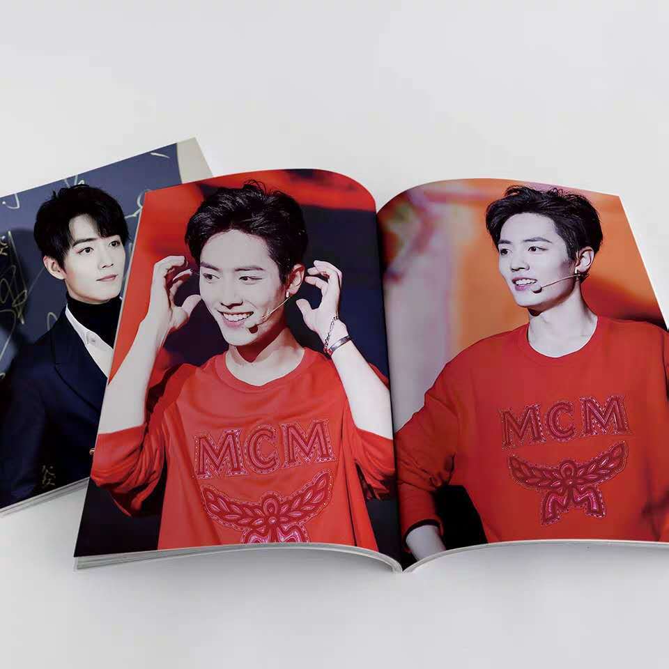 明星宣传册定制 行业杂志印刷 动漫画集明星画册定做彩色画册印刷