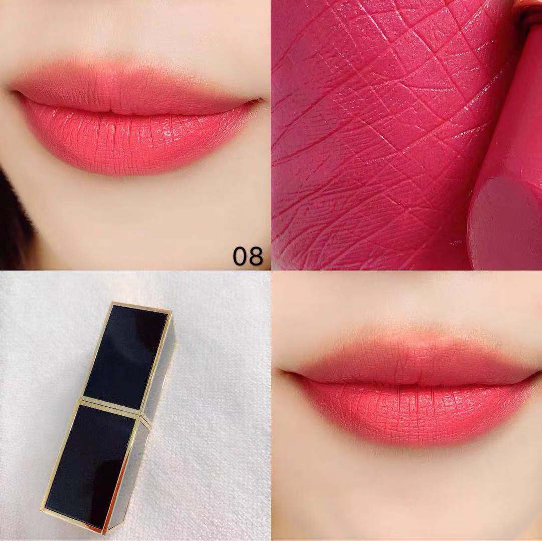 tom ford/汤姆福特烈焰幻魅唇膏黑金黑管唇膏15*09*16*80 tf口红