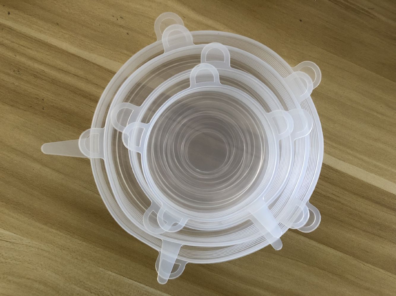 家用食品级保险盖透明密封硅胶碗盖多功能圆形万能冰箱剩饭碗盖