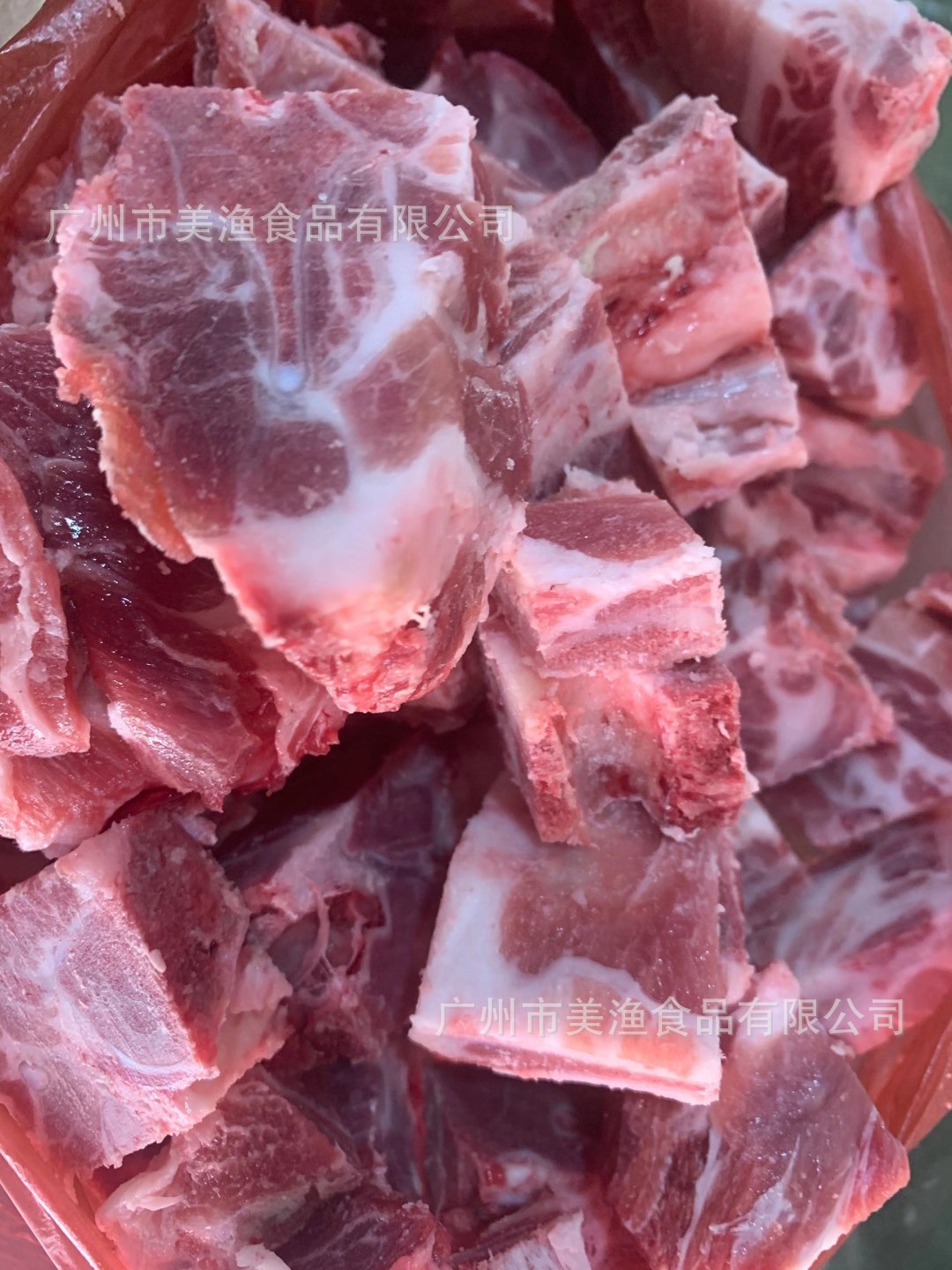 西班牙 伊比利亚 黑猪颈骨 冷冻猪脖骨 猪骨头 煲汤 食材 10kg/件