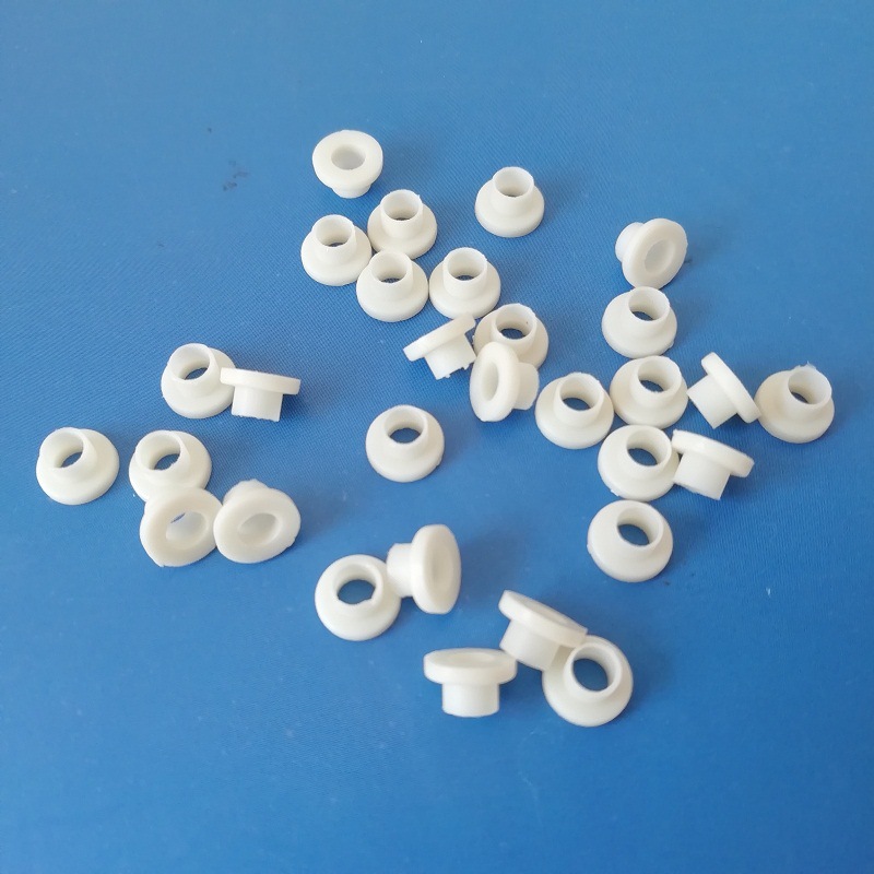 厂家批发螺丝绝缘套 耐温晶体绝缘套 t型通孔胶套 塑胶套管.