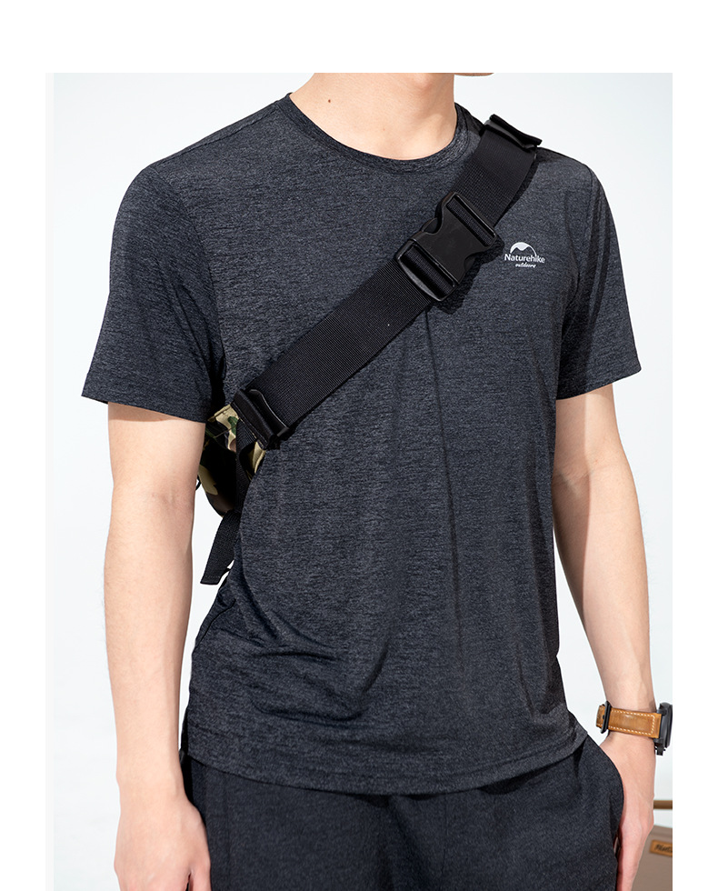 naturehike挪客风裳凉感体恤户外男女t恤运动春夏季宽松排汗短袖