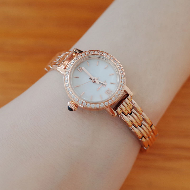 lola rose小金表手表女满天星女表简约气质小表盘女士手链表 郑爽