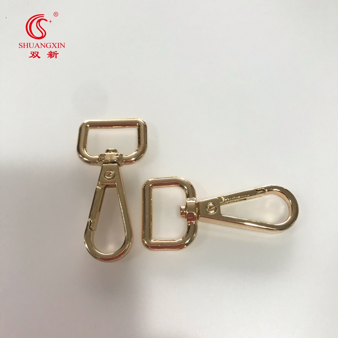 双新箱包五金配件包包肩带狗扣5分方尾板勾挂扣现货宠物勾钥匙扣