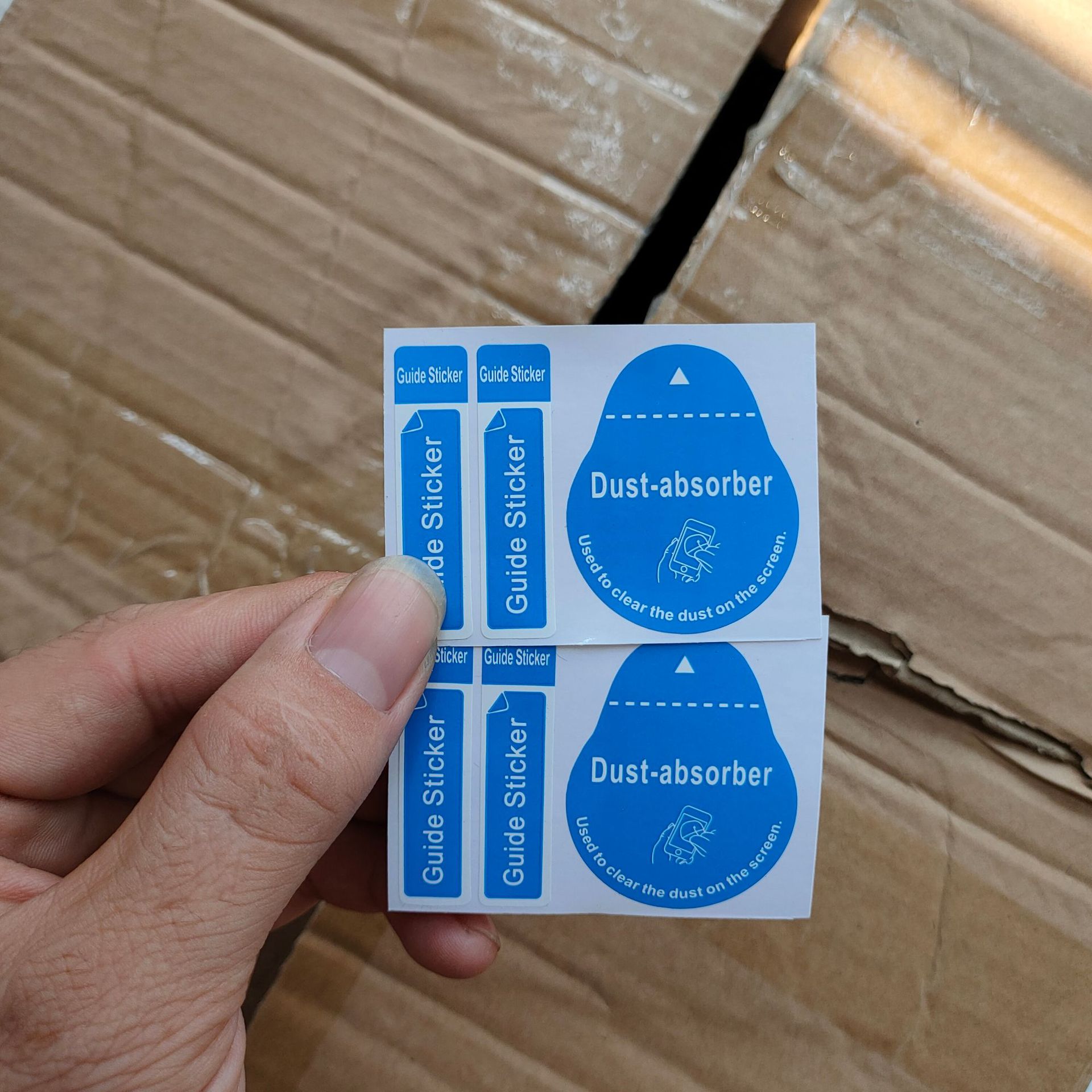 适用吸尘膜粘尘膜除尘贴手机贴膜工具纠正除尘贴贴膜用