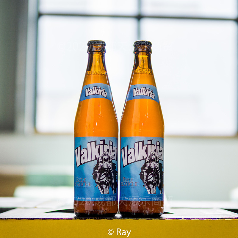 波兰原瓶 女武神小麦白啤酒 精酿啤酒valkiria 500ml 15瓶整箱