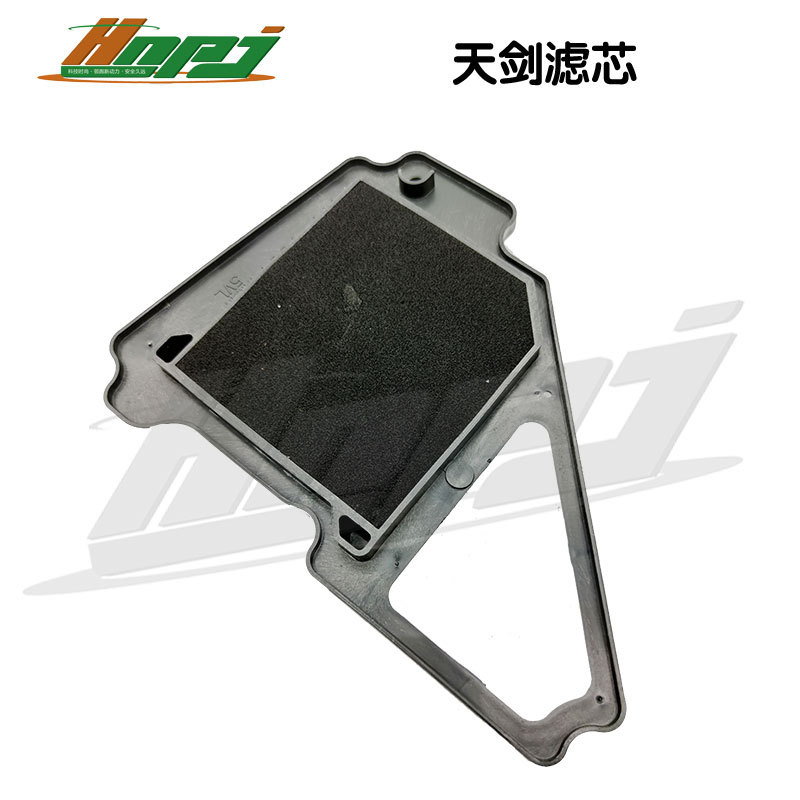 适用雅马哈摩托车jym125-2-3-7天剑ybresz劲傲天戟空气滤芯过滤器
