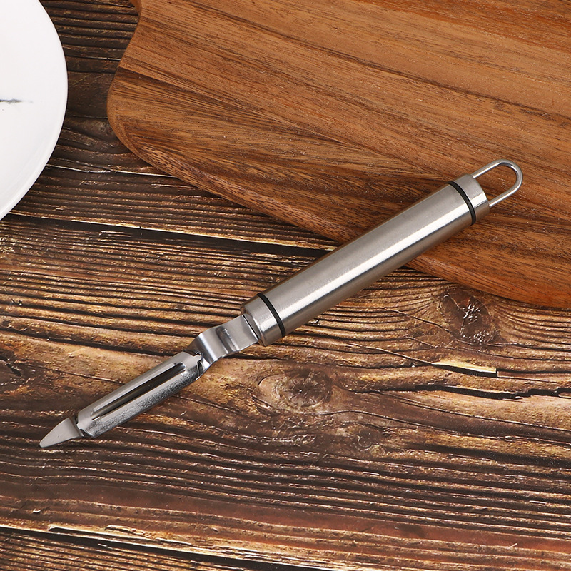 现货 直身刨皮器304 不锈钢弓形刨多功能土豆削皮刀瓜刨