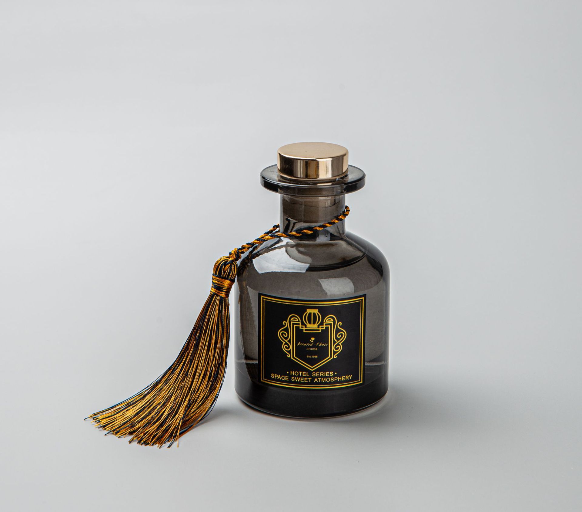 无火香薰精油空瓶 香薰瓶子 藤条干花 diy玻璃瓶 香氛 透明玻璃瓶