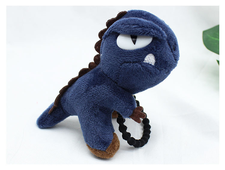 厂家批发 ins风可爱女生卡通绿色恐龙头绳发饰新款流行扎头发皮筋