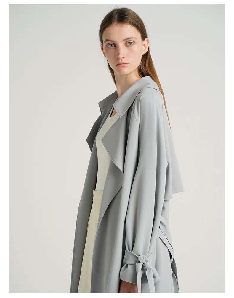 现货酷丝棉斜纹风衣派克服羽绒服工装裤面料厂家直销