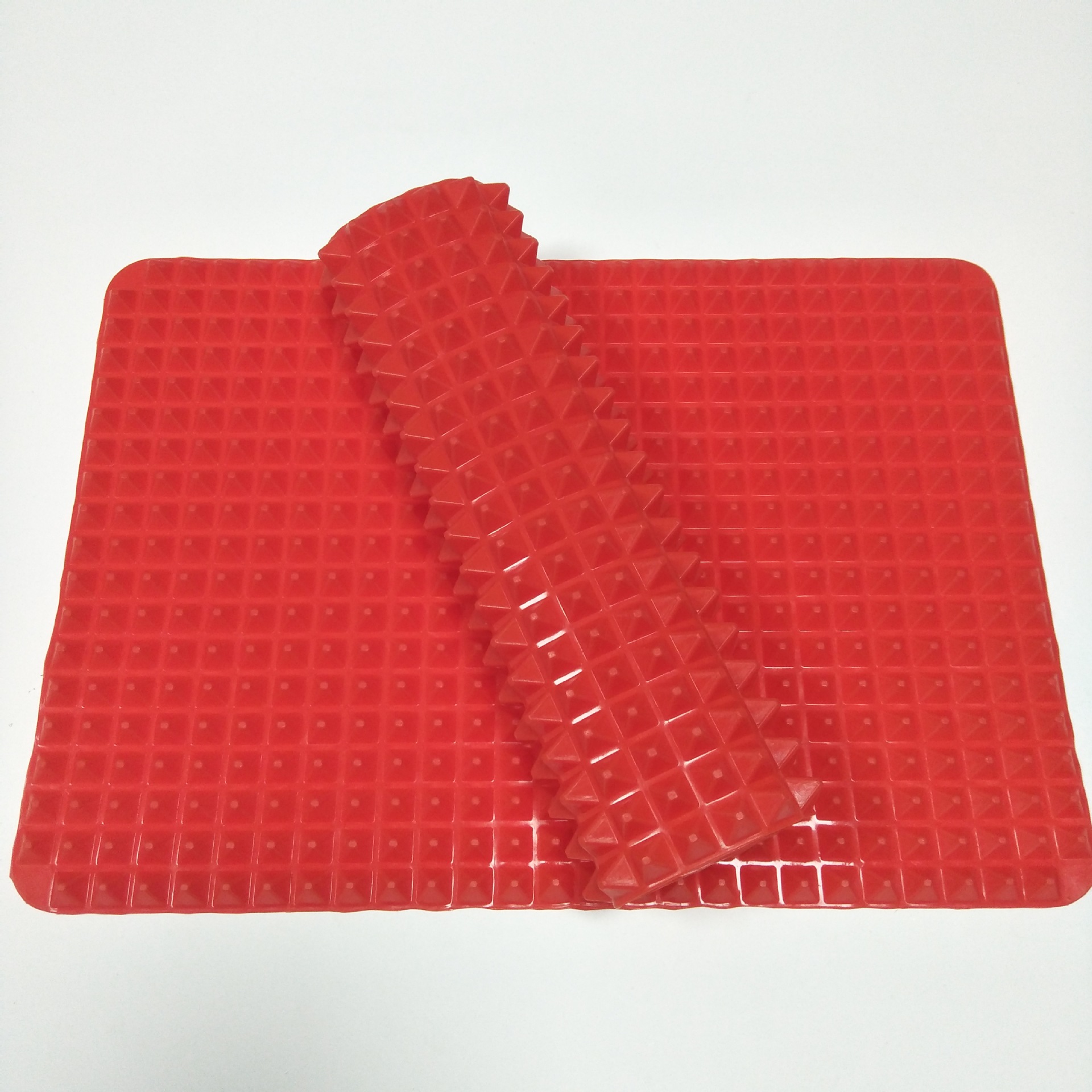 硅胶烤垫 金字塔烤垫微波炉烤垫烧烤垫bbq垫隔热垫烘焙垫烤肉盘